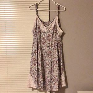 White Lacey Torrid Dress- Size 4!